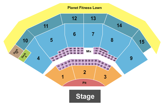 Truliant Amphitheater Suicideboys Seating Chart